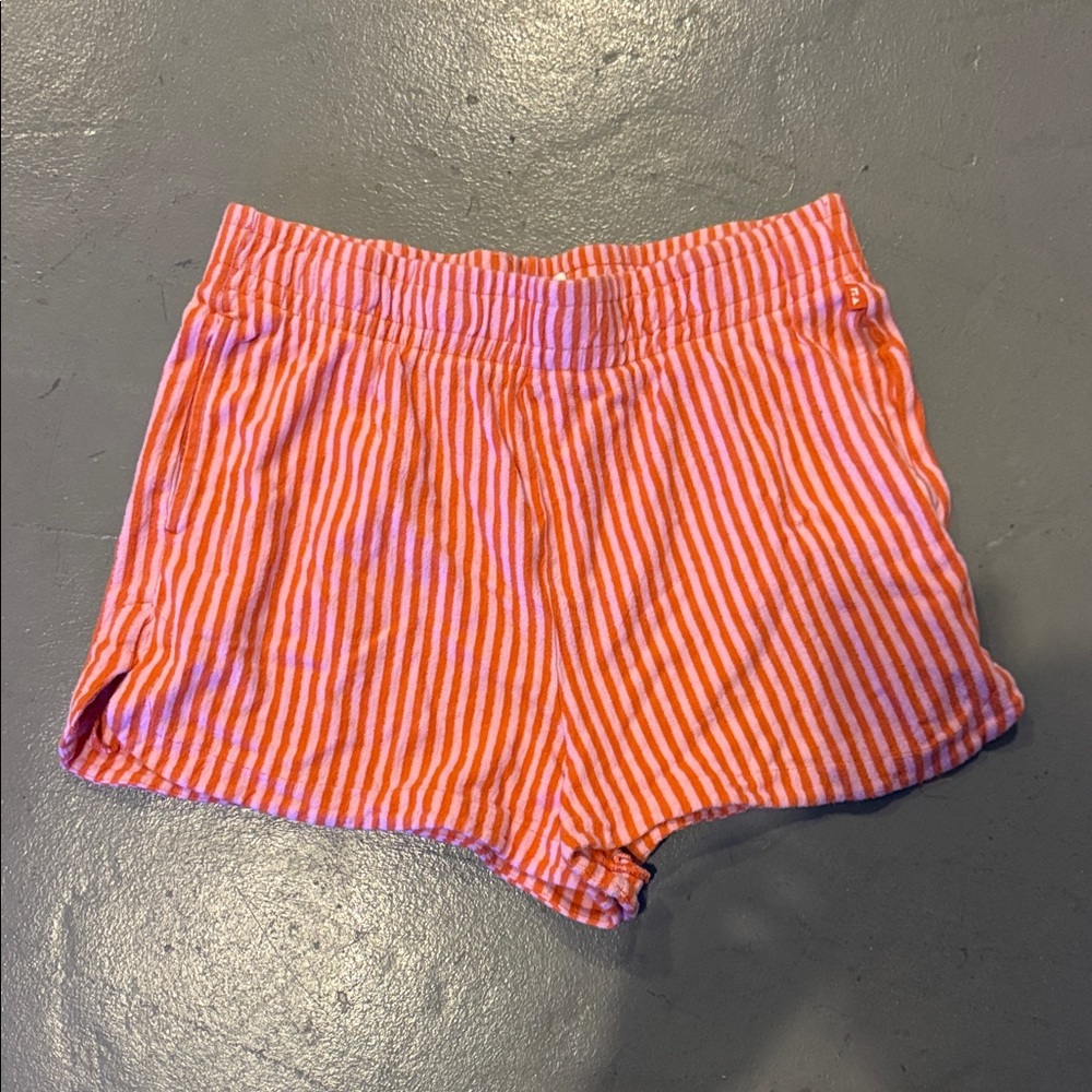 Striped High Waist Women Shorts